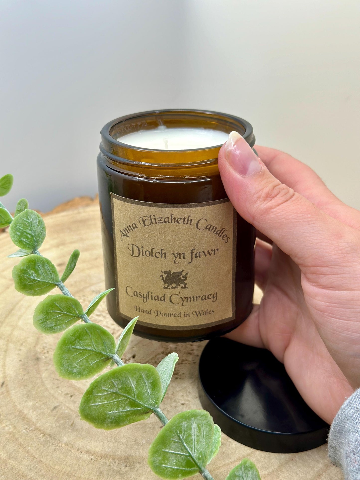 Welsh Candles, Diolch yn Fawr, Soy Wax Candles, Scented Candle Gifts, Gifts for Her, Thank you Candles, Gifts for him, Handmade in Wales