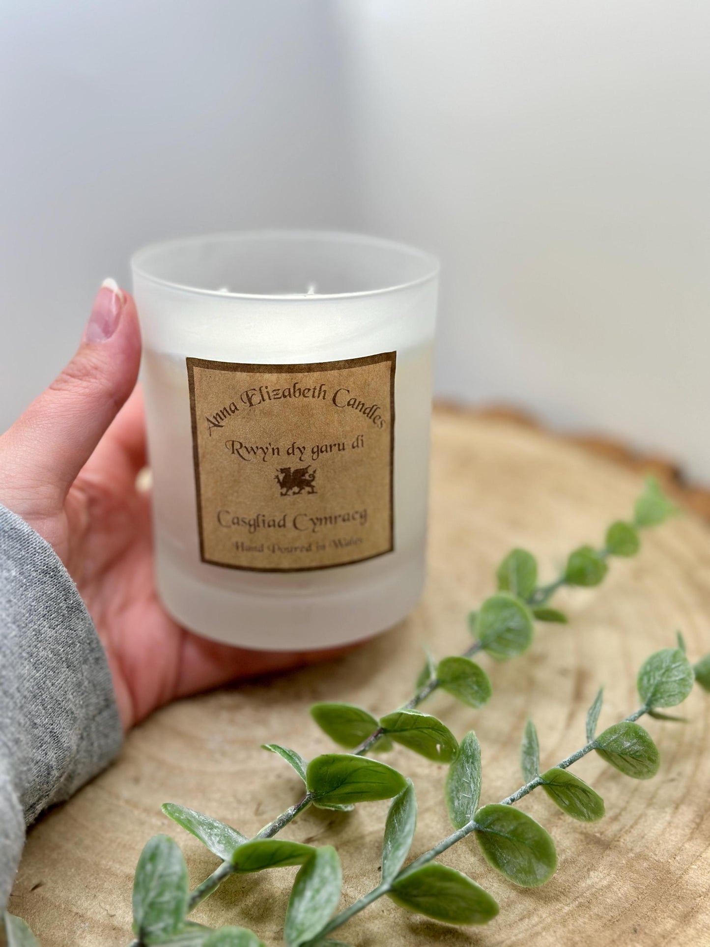 Welsh Candle, I love you, Soy Wax Candles, Scented Candle Gifts, Romantic Gifts, Welsh Gifts, I love you gift, Valentines Gift, Anniversary
