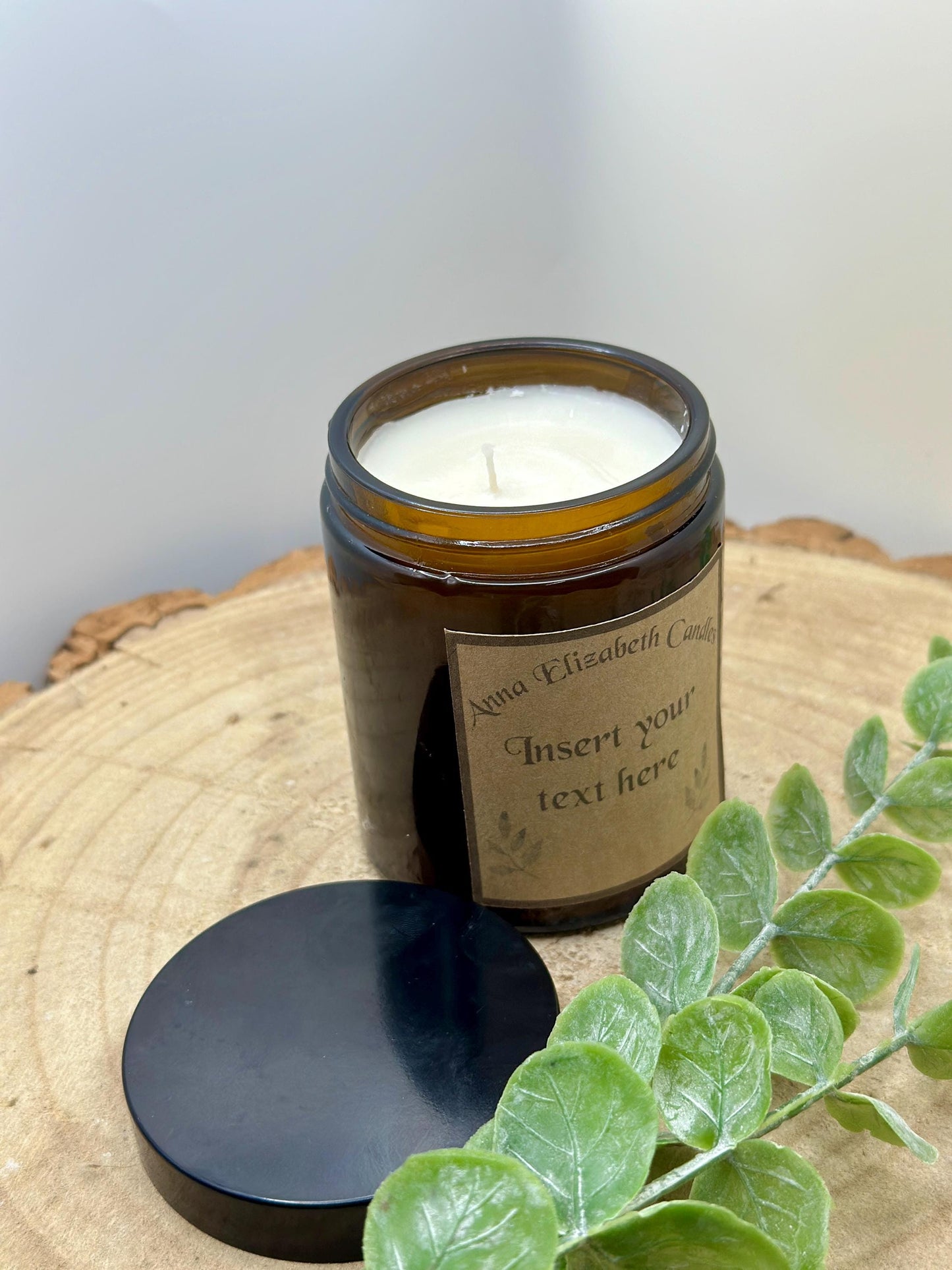 Personalised Candle Gifts, Insert your own text, Soy Wax Candles, Scented Candles