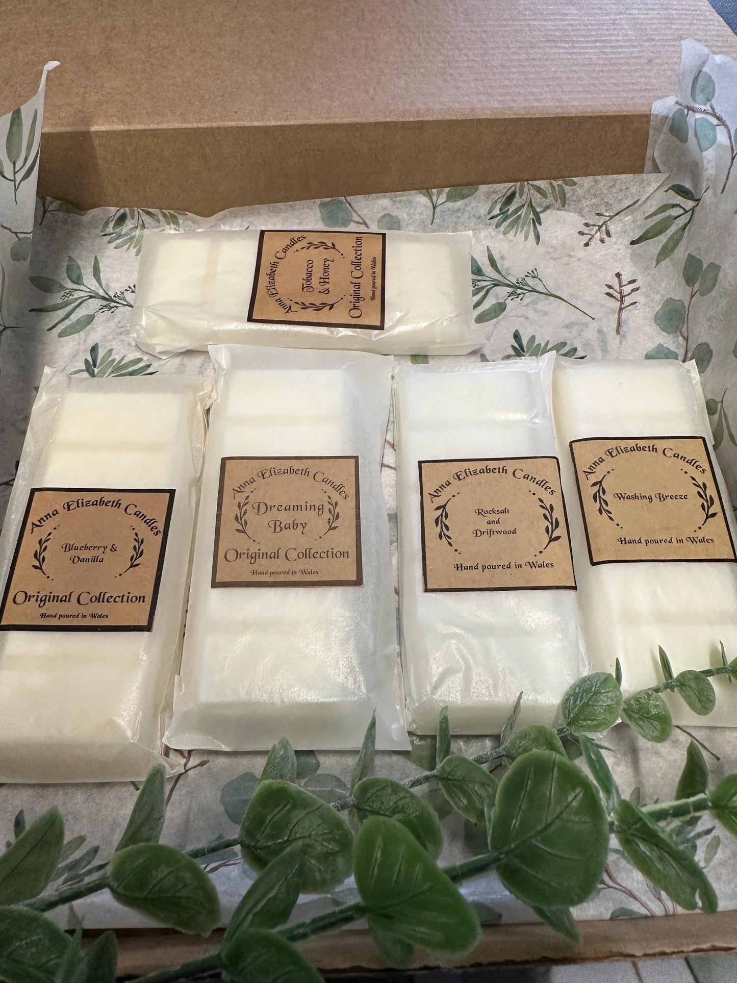 Wax Melt Gift Box, Selection of Wax Melts, Soy Wax Melts, Highly Scented Wax Melts, Gifts for her, Wax Melt Gifts, Personalised Gifts