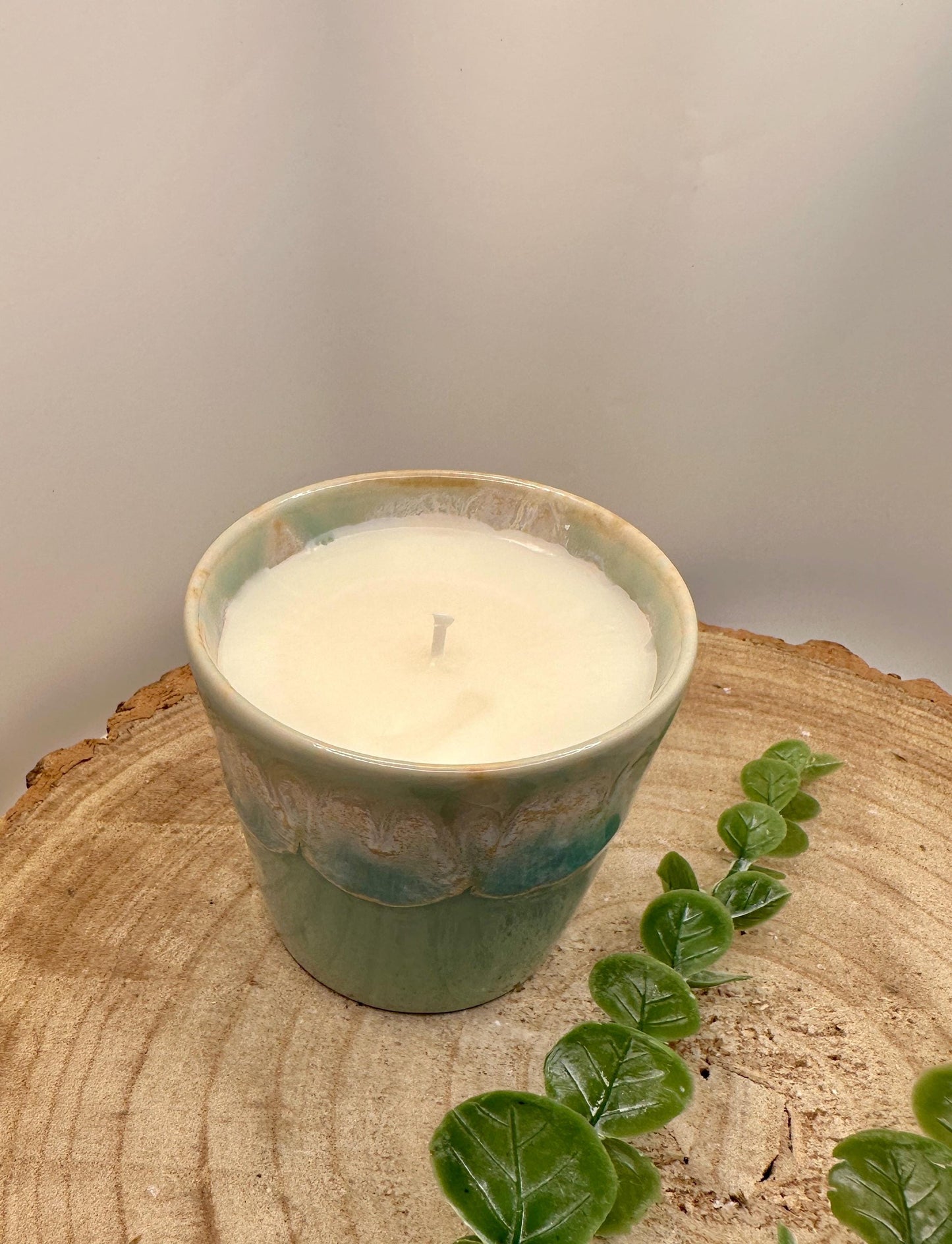 Wellness Candle Relaxing Candle, A Pot of Calm, Mood Boosting Candle, Reusable Candle, Candle With Essentail Oils, Natural Candle