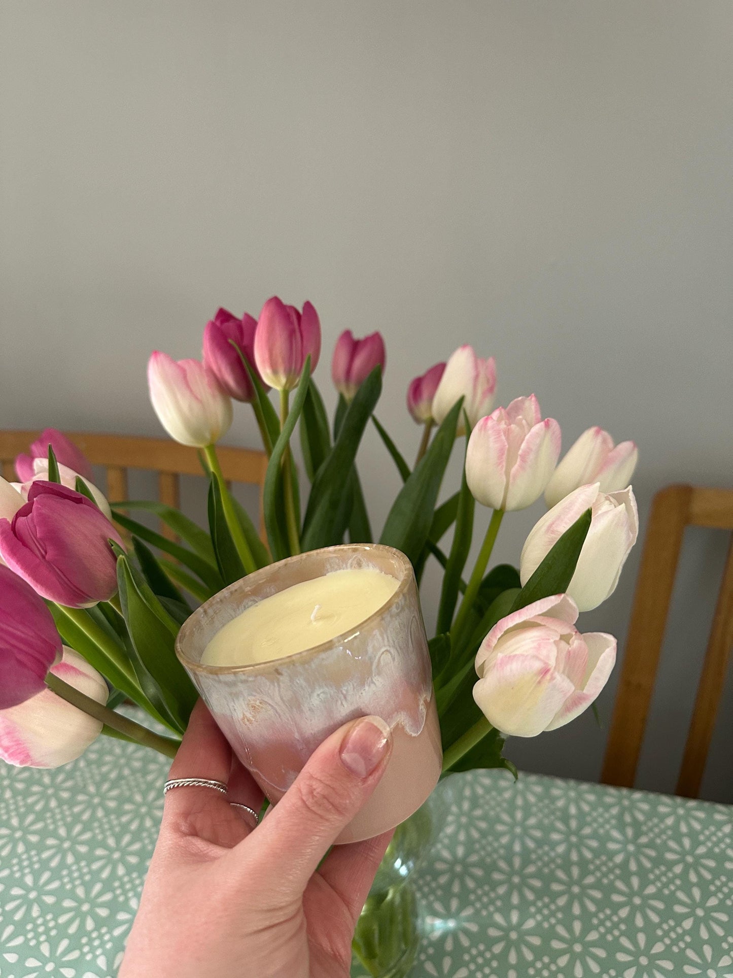 Wellness Candle, Positivity Candle, A Pot of Happiness, Mood Boosting Candle, Reusable Candle, Candle With Essentail Oils, Natural Candle