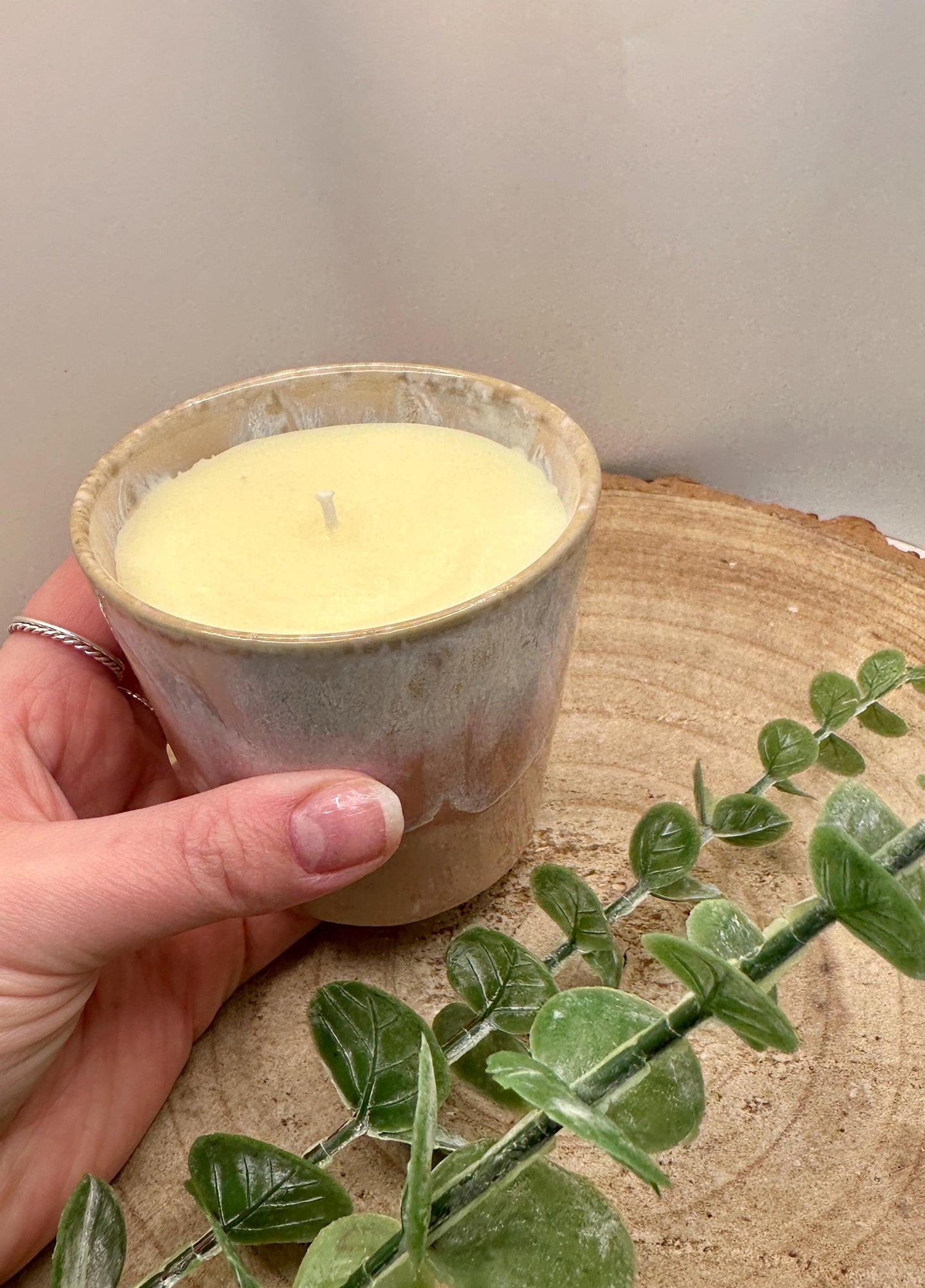 Wellness Candle, Positivity Candle, A Pot of Happiness, Mood Boosting Candle, Reusable Candle, Candle With Essentail Oils, Natural Candle