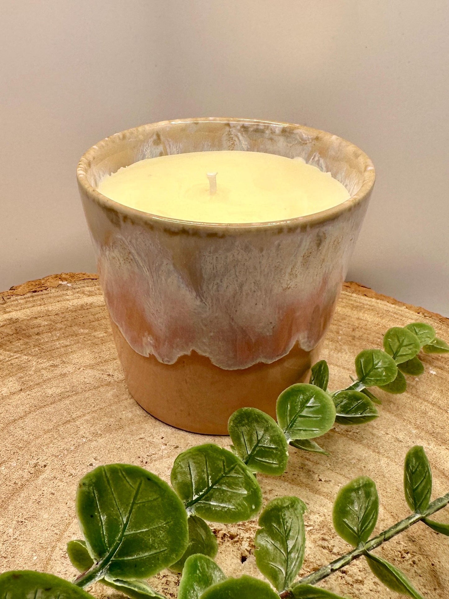 Wellness Candle, Positivity Candle, A Pot of Happiness, Mood Boosting Candle, Reusable Candle, Candle With Essentail Oils, Natural Candle