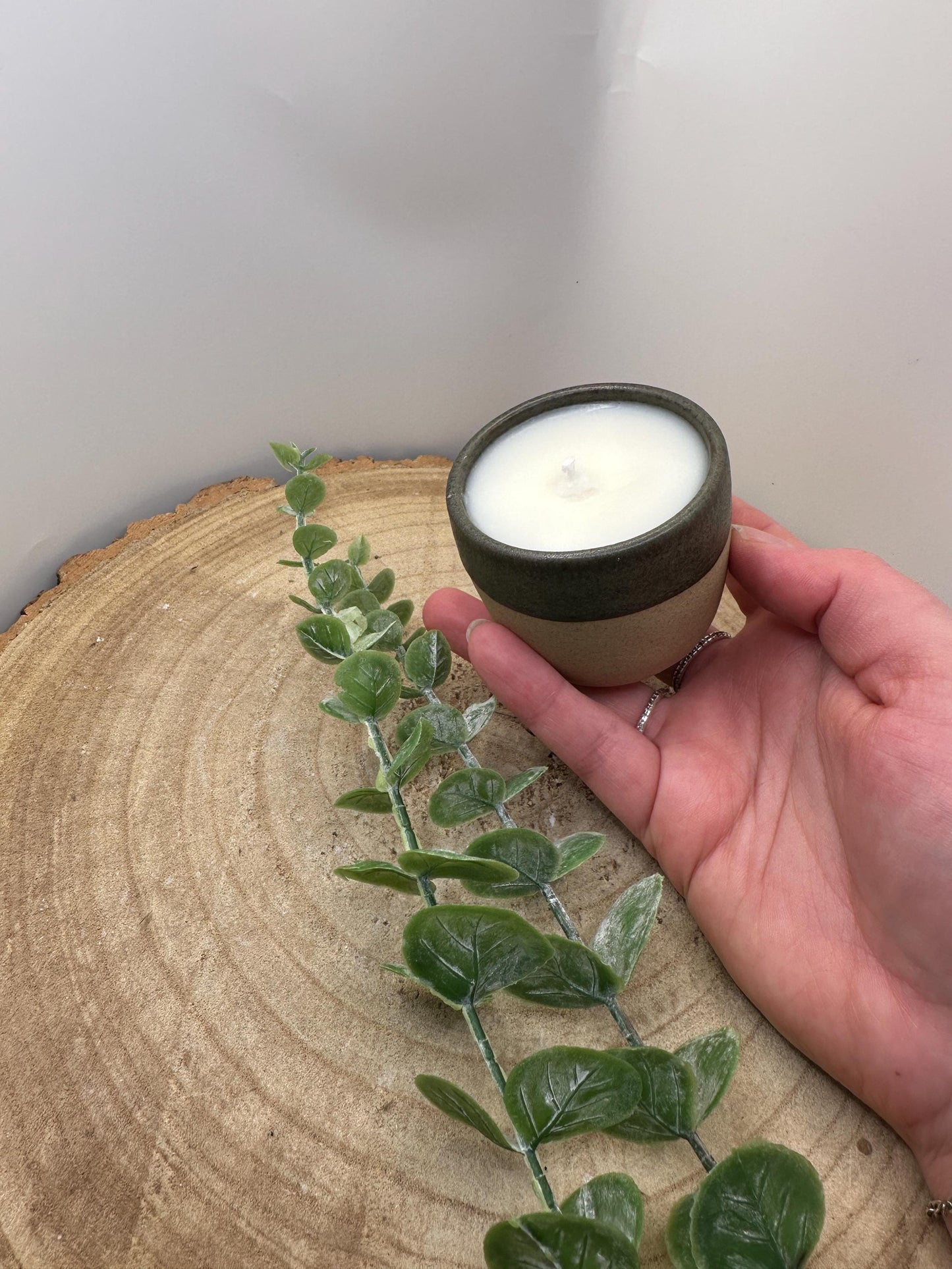 Mini Garden Candle, A Pot of Outdoors, Citronella Lavender Lemon, Summer Candle, Outdoor Scented Candle, Natural Wax, Bug Repellent