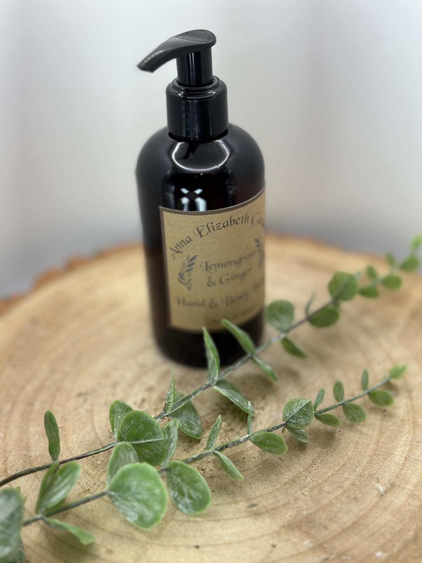 Luxury Body Wash, Vegan Liquid Soap in Amber Bottle, 200ml, Natural and Nourishing Skincare