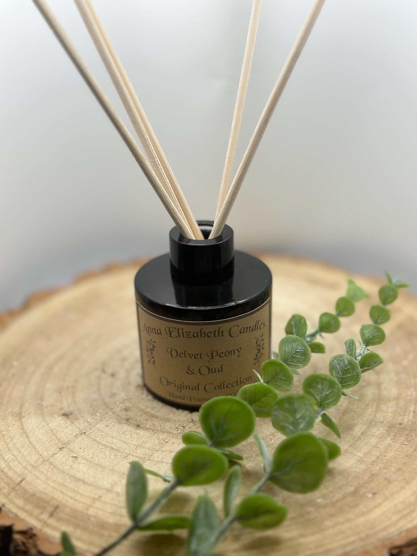 Mystery Scent Reed Diffuser: Amber Jar, Vegan Home Fragrance