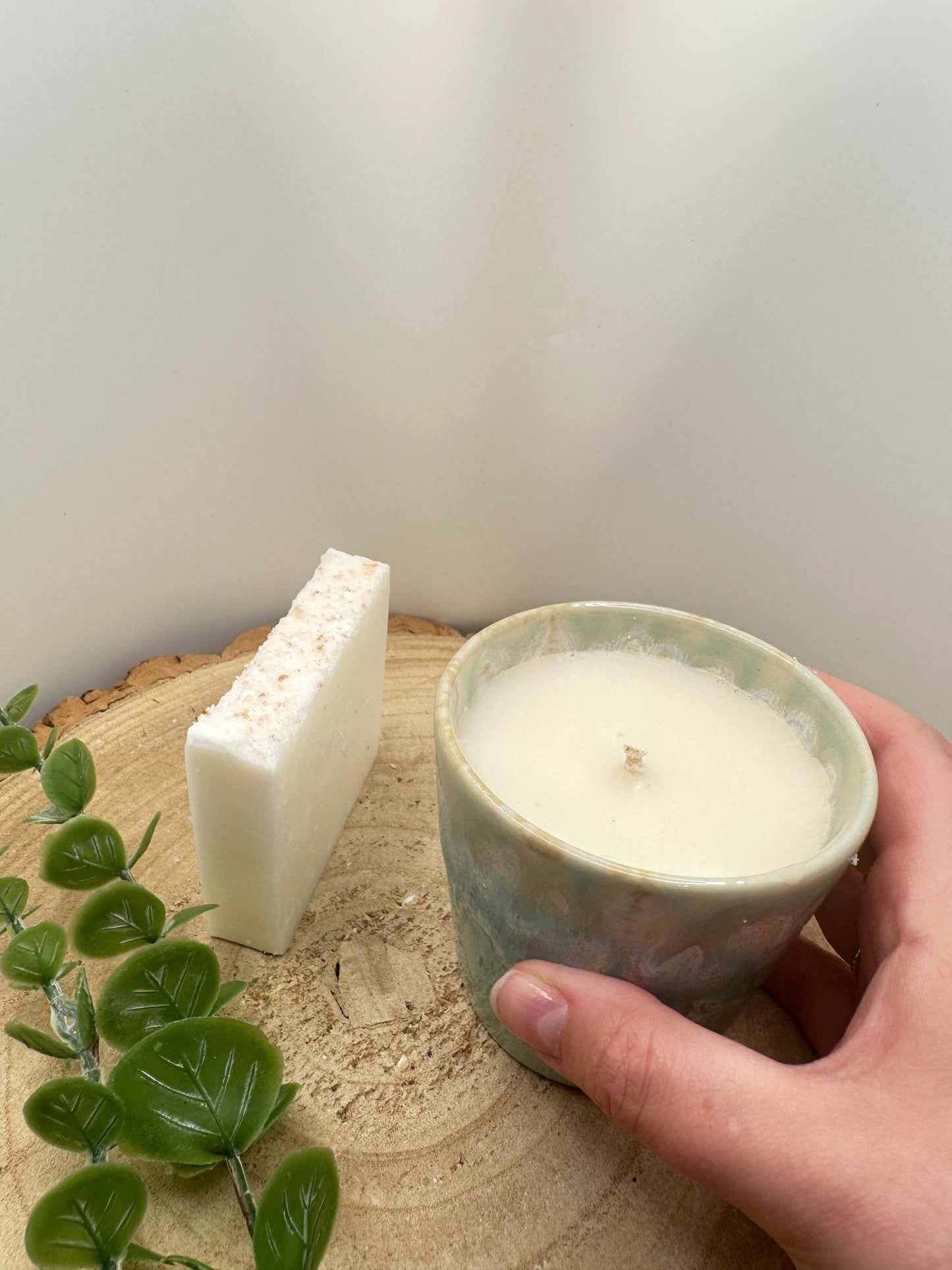 Box of Calm, Relaxation Gift for Her, Candle & Himalayan Salt Soap, Thoughtful Handmade Gift Set