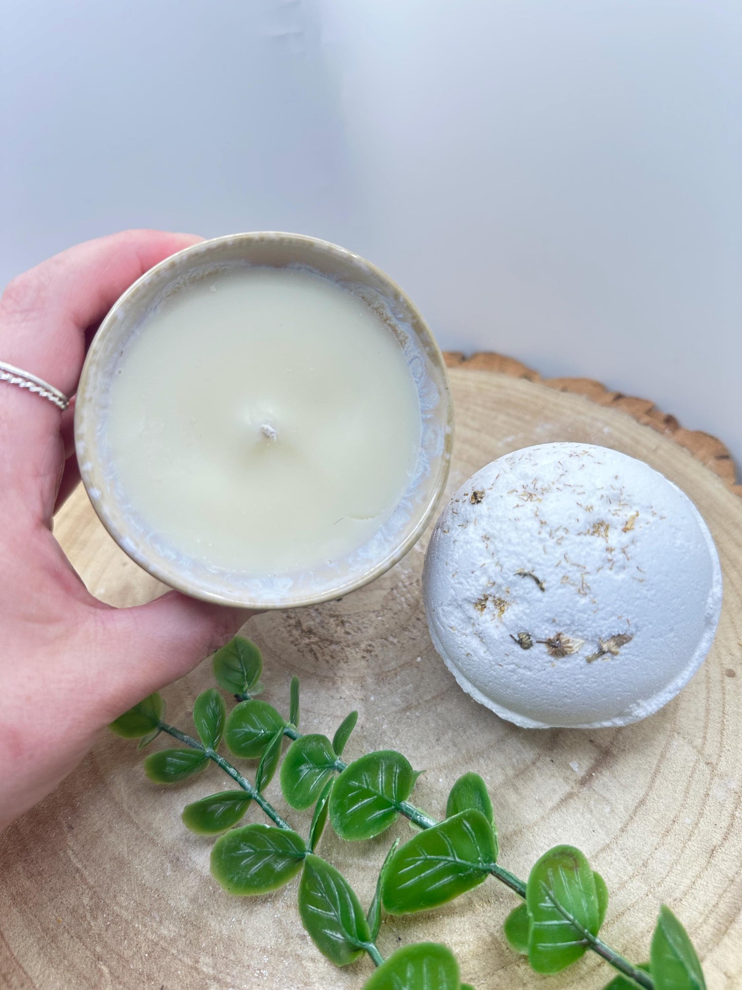 Box of Positivity, Candle & Revive Bath Bomb Gift Set, Uplifting Wellness Set