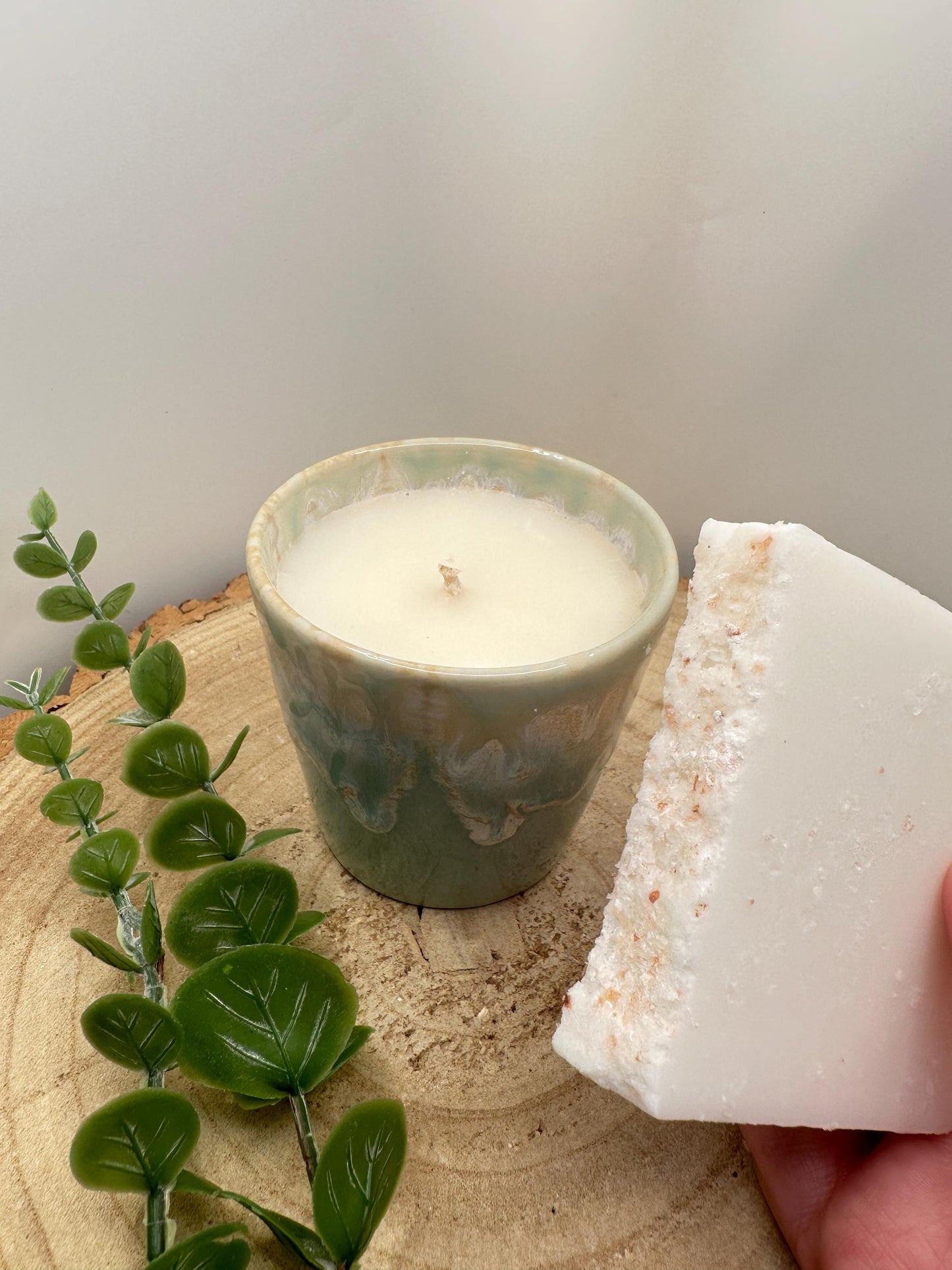 Box of Calm, Relaxation Gift for Her, Candle & Himalayan Salt Soap, Thoughtful Handmade Gift Set