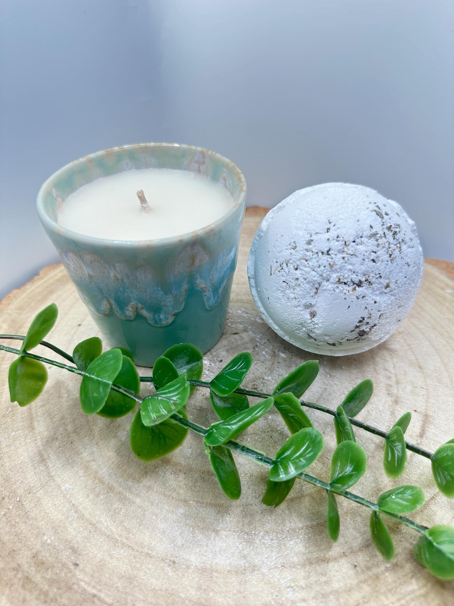 Box of Calm, Pamper Gift Set, Candle & Bath Bomb, Thoughtful Gift for Her, Relaxation Gift Box, Moments of Calm Gift