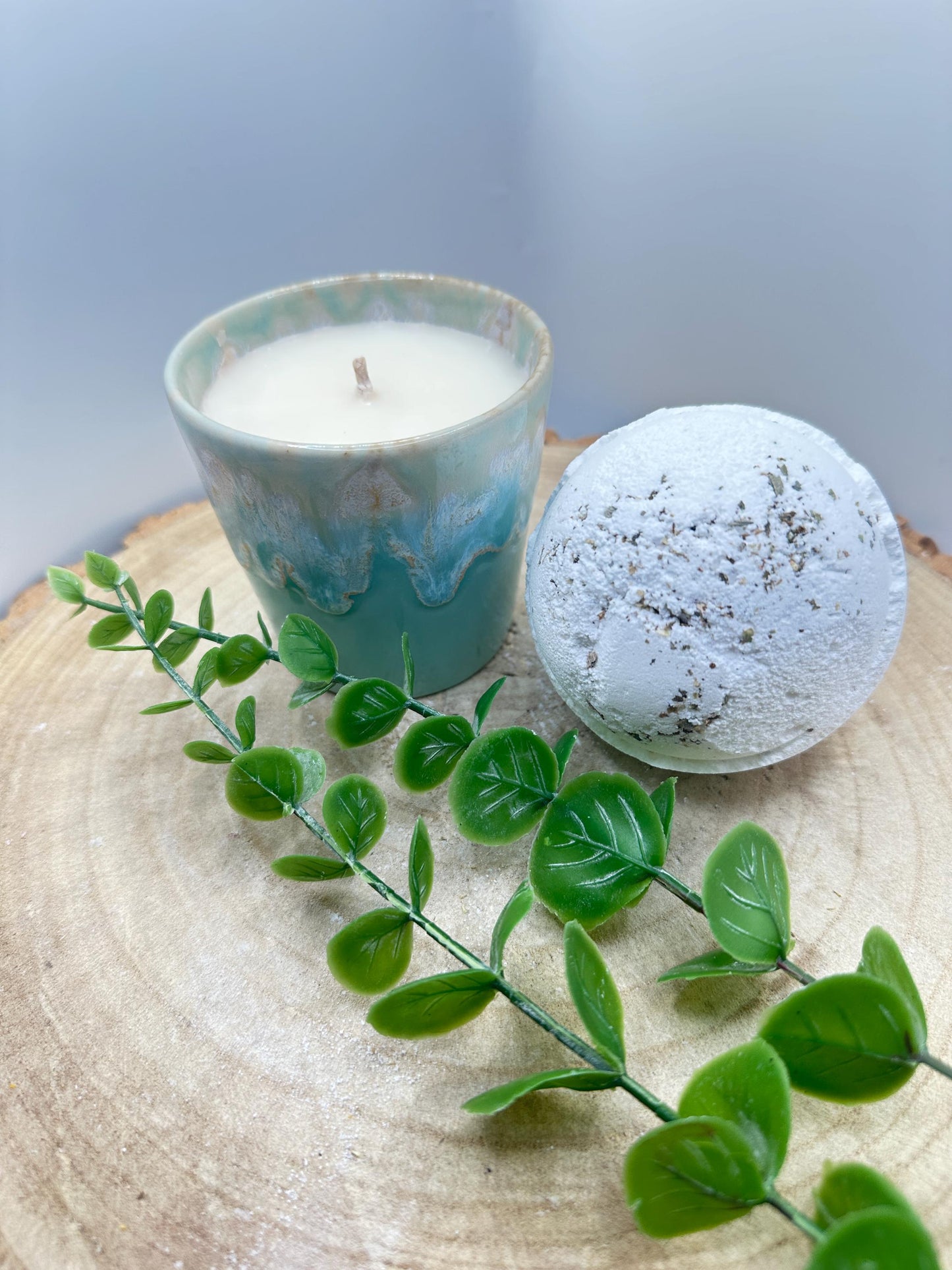 Box of Calm, Pamper Gift Set, Candle & Bath Bomb, Thoughtful Gift for Her, Relaxation Gift Box, Moments of Calm Gift