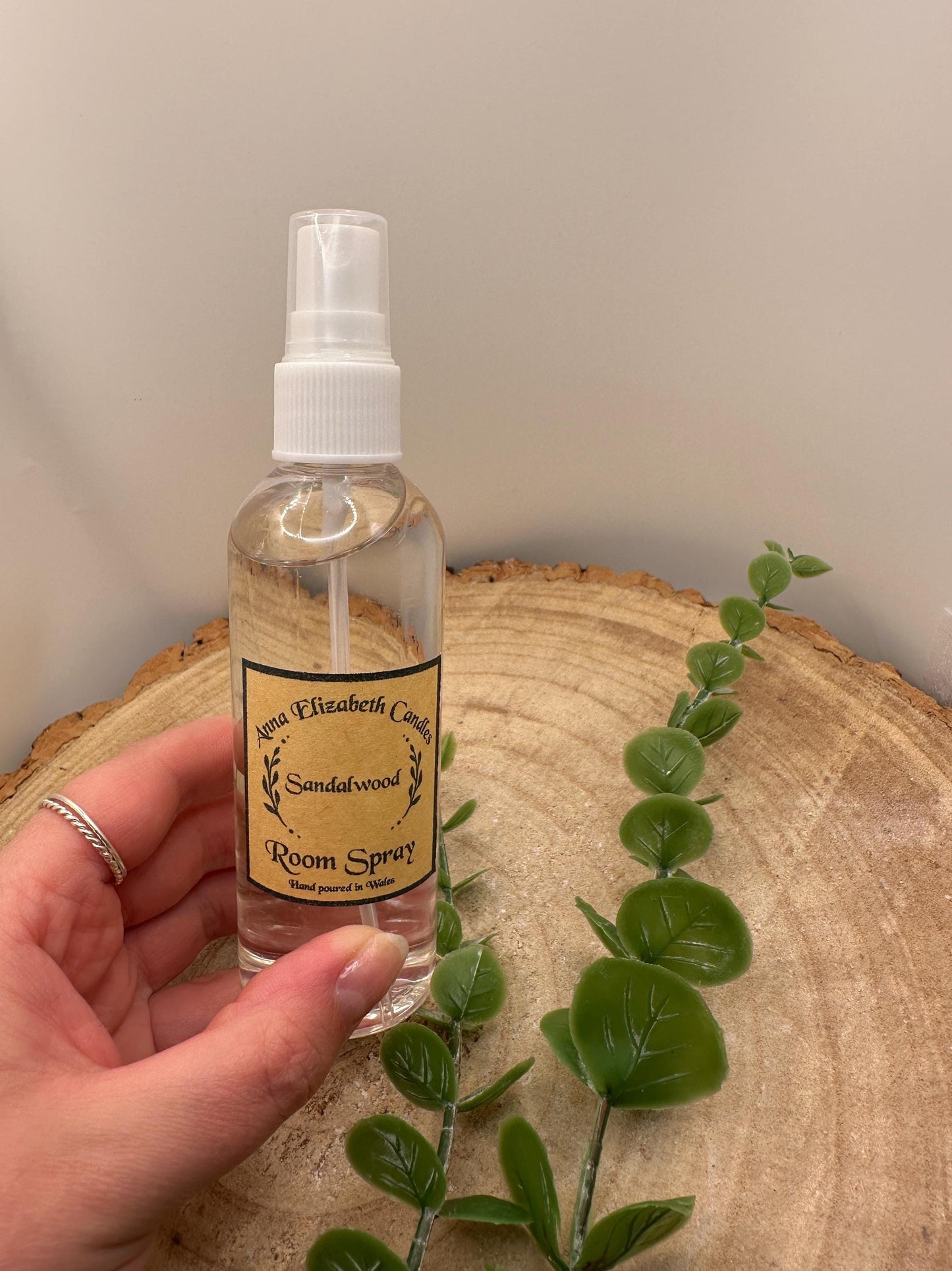 Sandalwood Room Spray, Home Fragrance Mist, 100ml, Long Lasting Scented Room Spray