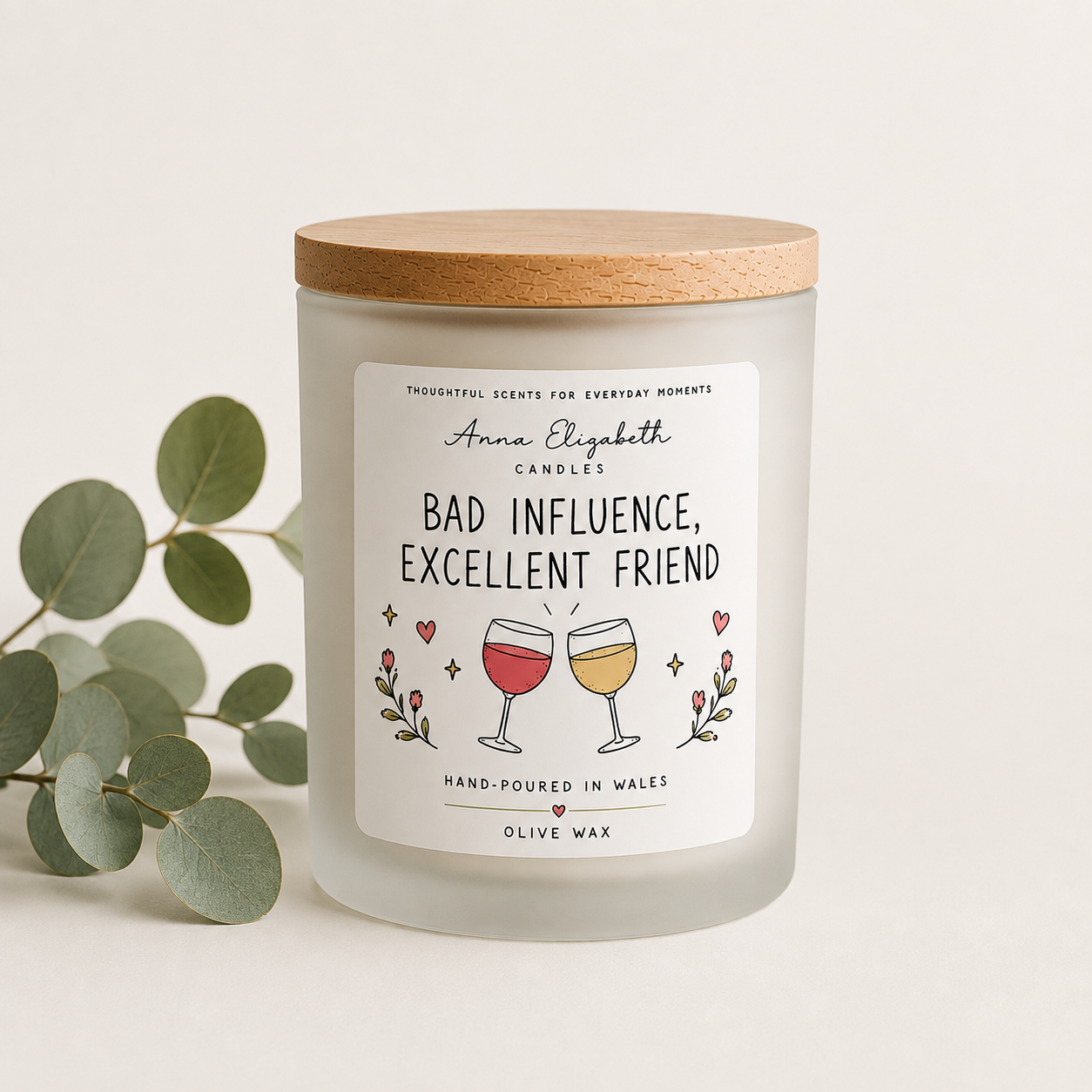 Funny Best Friend Candle, Bestie Gift, Friendship Gift for Her, Wine Lover Gift, Birthday Gift for Friend, Friend Gift, Best Friend Gift