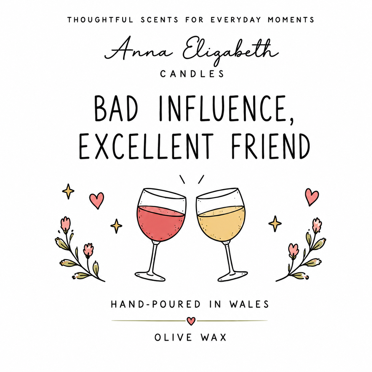 Funny Best Friend Candle, Bestie Gift, Friendship Gift for Her, Wine Lover Gift, Birthday Gift for Friend, Friend Gift, Best Friend Gift