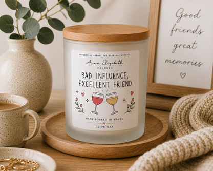 Funny Best Friend Candle, Bestie Gift, Friendship Gift for Her, Wine Lover Gift, Birthday Gift for Friend, Friend Gift, Best Friend Gift