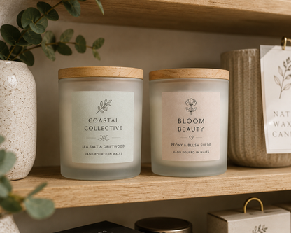30cl Branded Candles | Custom Business, Wholesale & Corporate Candles