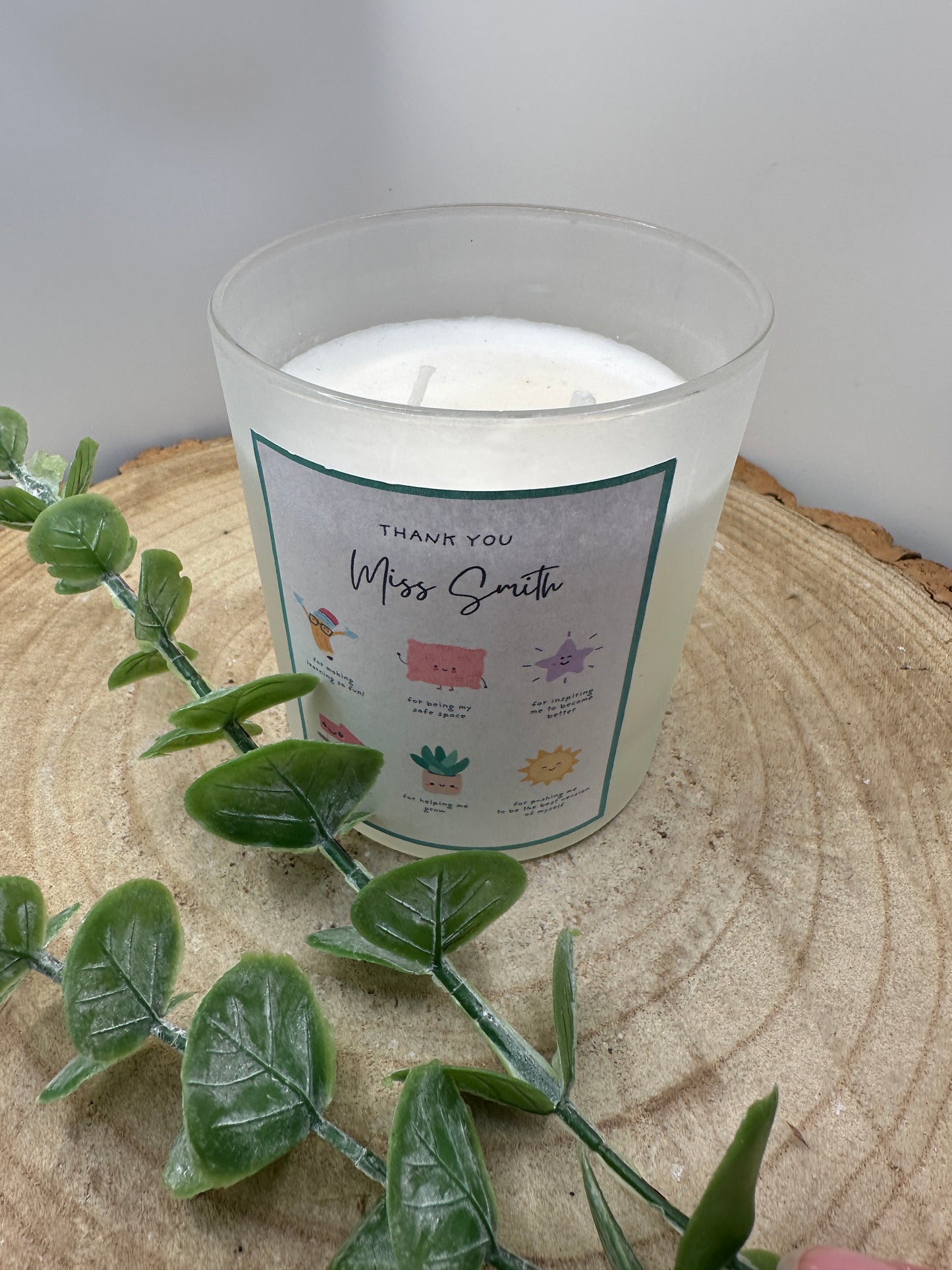 Thank you teacher - Candle