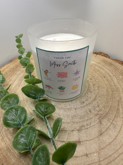 Thank you teacher - Candle