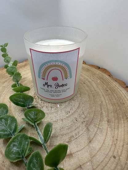 Thank you teacher - Candle