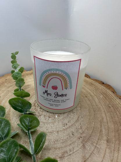 Thank you teacher - Candle