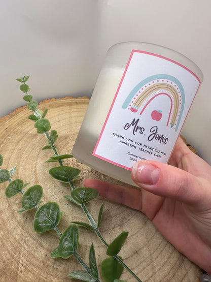 Thank you teacher - Candle