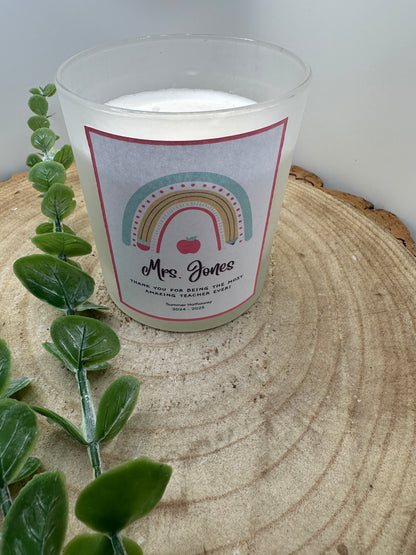 Thank you teacher - Candle