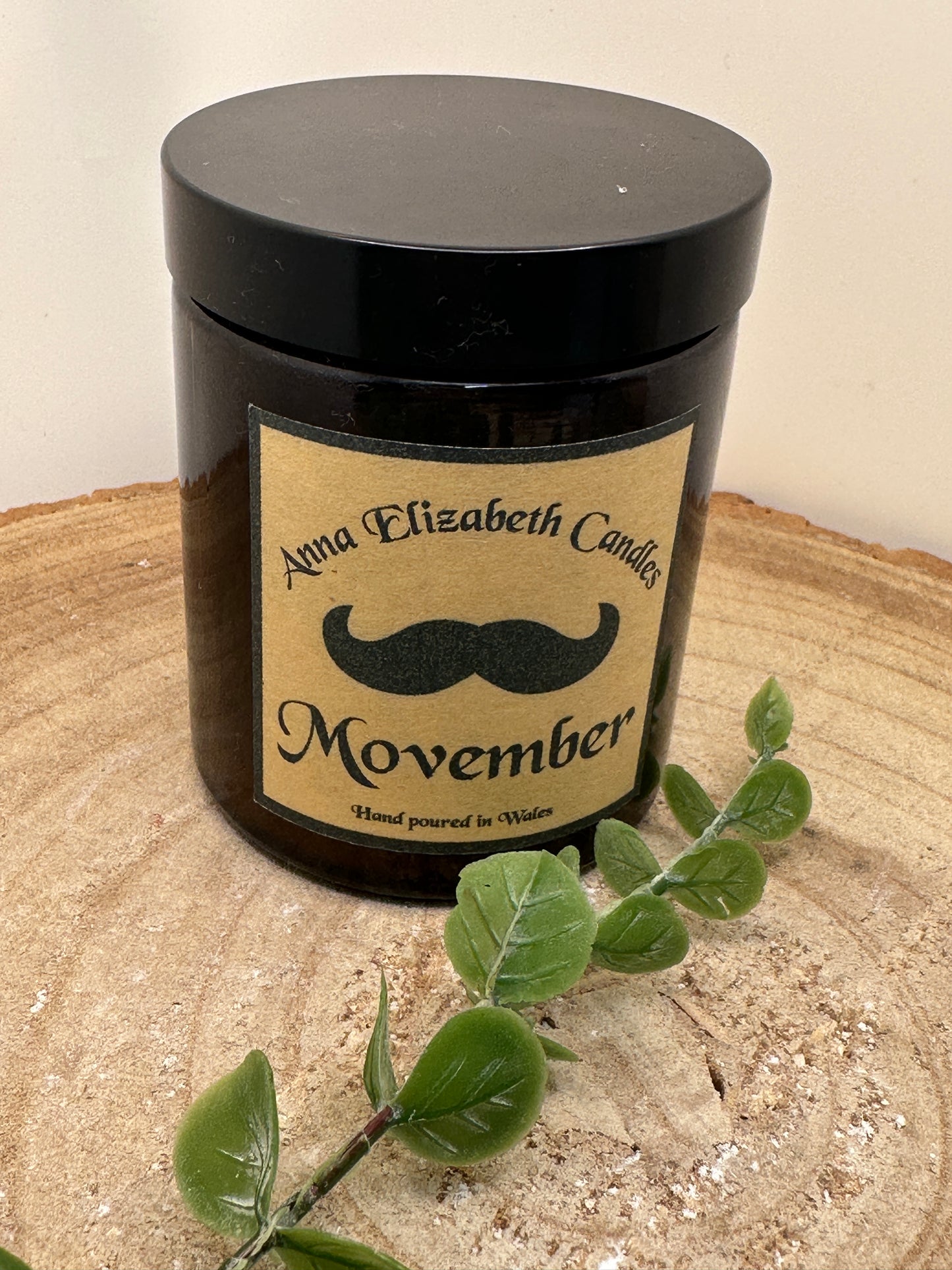 Movember Charity Candles