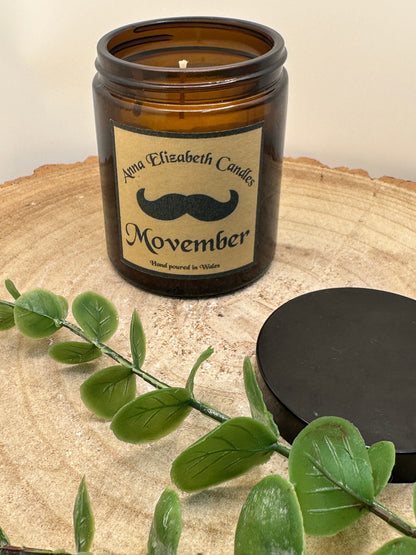 Movember Charity Candles