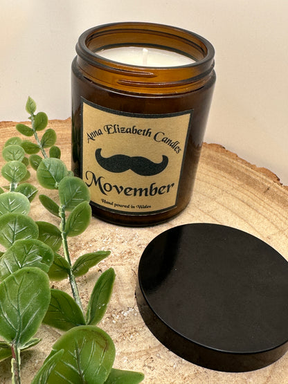 Movember Charity Candles