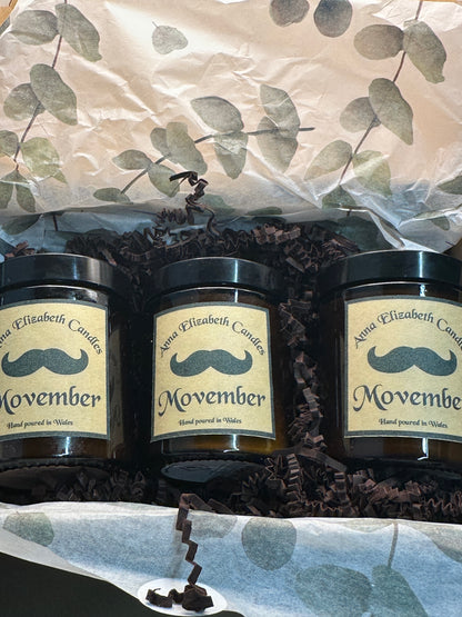 Movember Charity Candles