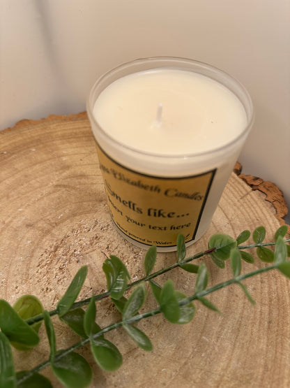 Smells Like... a personalised candle
