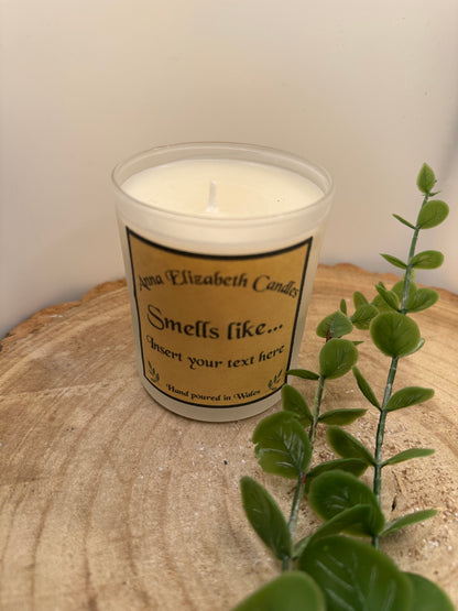 Smells Like... a personalised candle