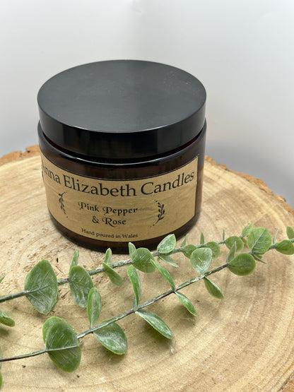Large Amber Candle - Lucky Dip