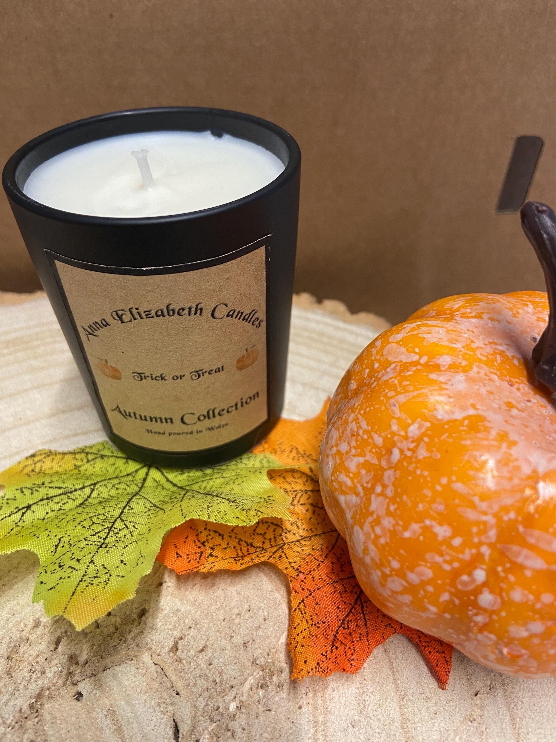 Autumn Candle Gift Box, Mini Candle Gift Box, Autumn Candles, Halloween Candles, Pumpkin Spice, Witches Brew, Trick or Treat, Autumn Walks,