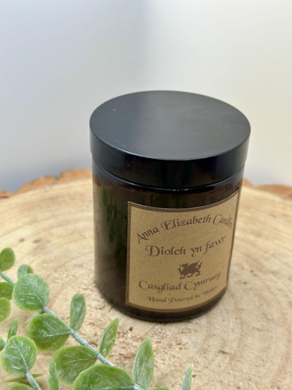 Welsh Candles, Diolch yn Fawr, Soy Wax Candles, Scented Candle Gifts, Thank you Candles, Thank You Gifts, Handmade in Wales
