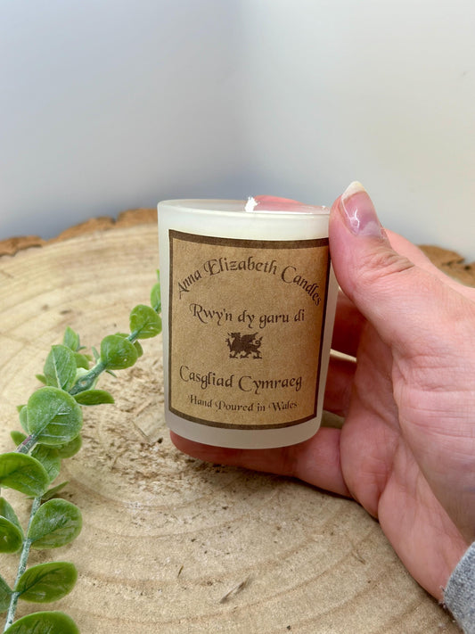 Welsh Candle, I love you, Soy Wax Candles, Scented Candle Gifts, Romantic Gifts, Welsh Gifts, I love you gift, Valentines Gift, Anniversary