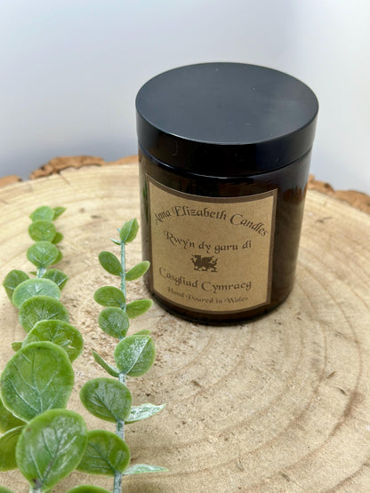 Welsh Candle, I love you, Soy Wax Candles, Scented Candle Gifts, Romantic Gifts, Welsh Gifts, I love you gift, Valentines Gift, Anniversary