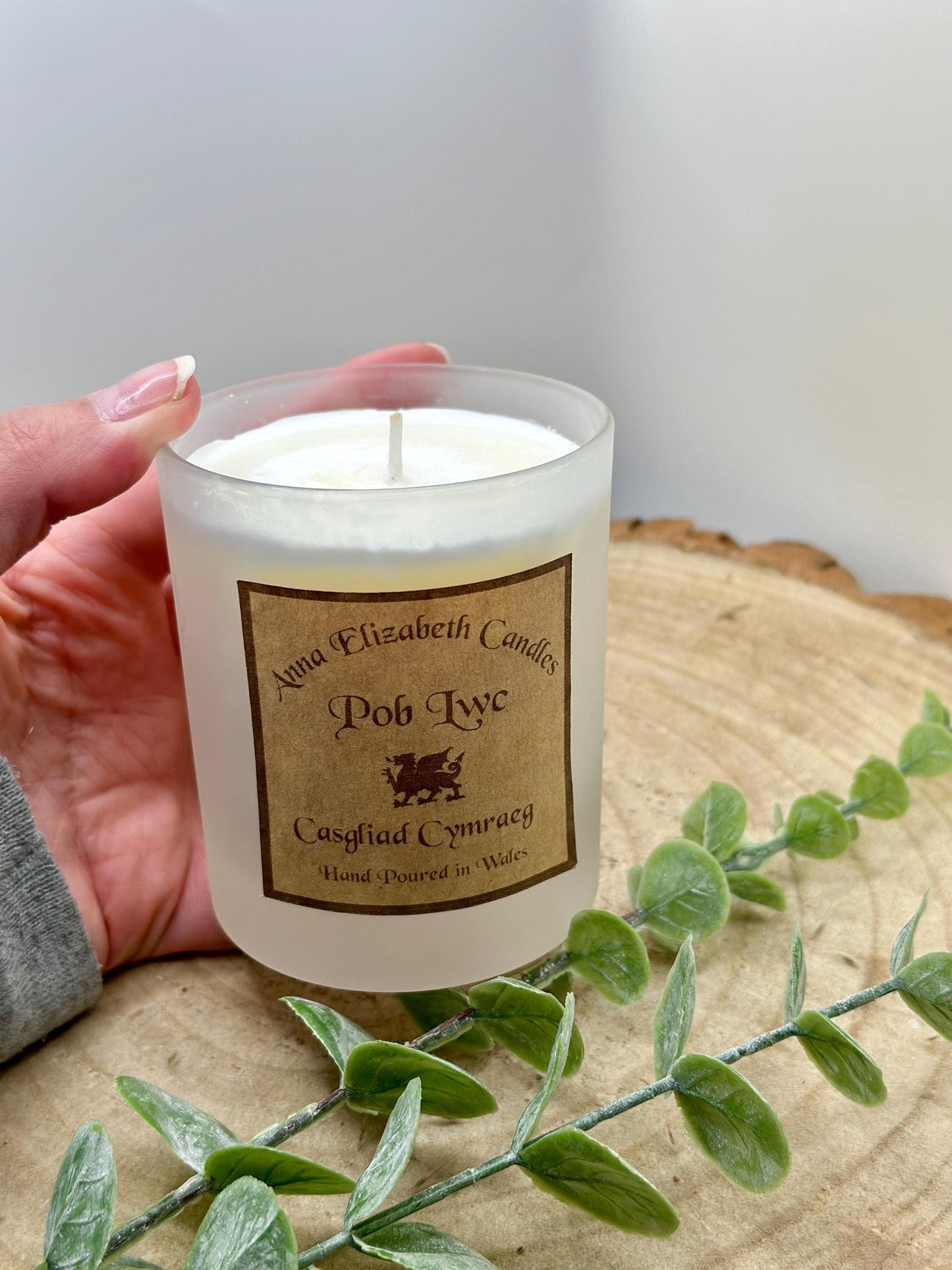 Welsh Candles, Good Luck, Soy Wax Candles, Welsh Gifts, Scented Candle Gifts, Gifts for Her, Personalised Candles, Hand made in Wales