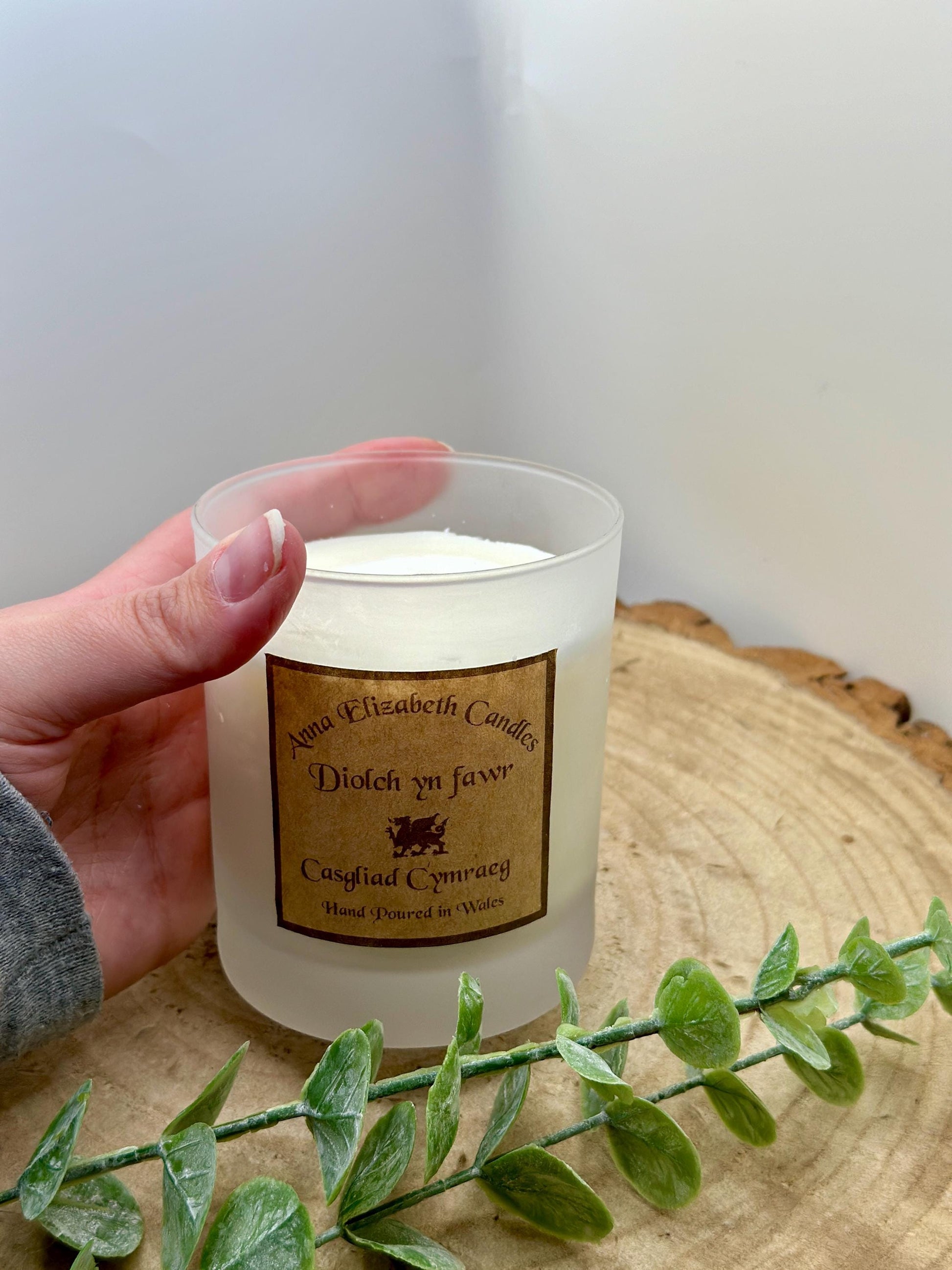 Welsh Candles, Diolch yn Fawr, Soy Wax Candles, Scented Candle Gifts, Thank you Candles, Thank You Gifts, Handmade in Wales