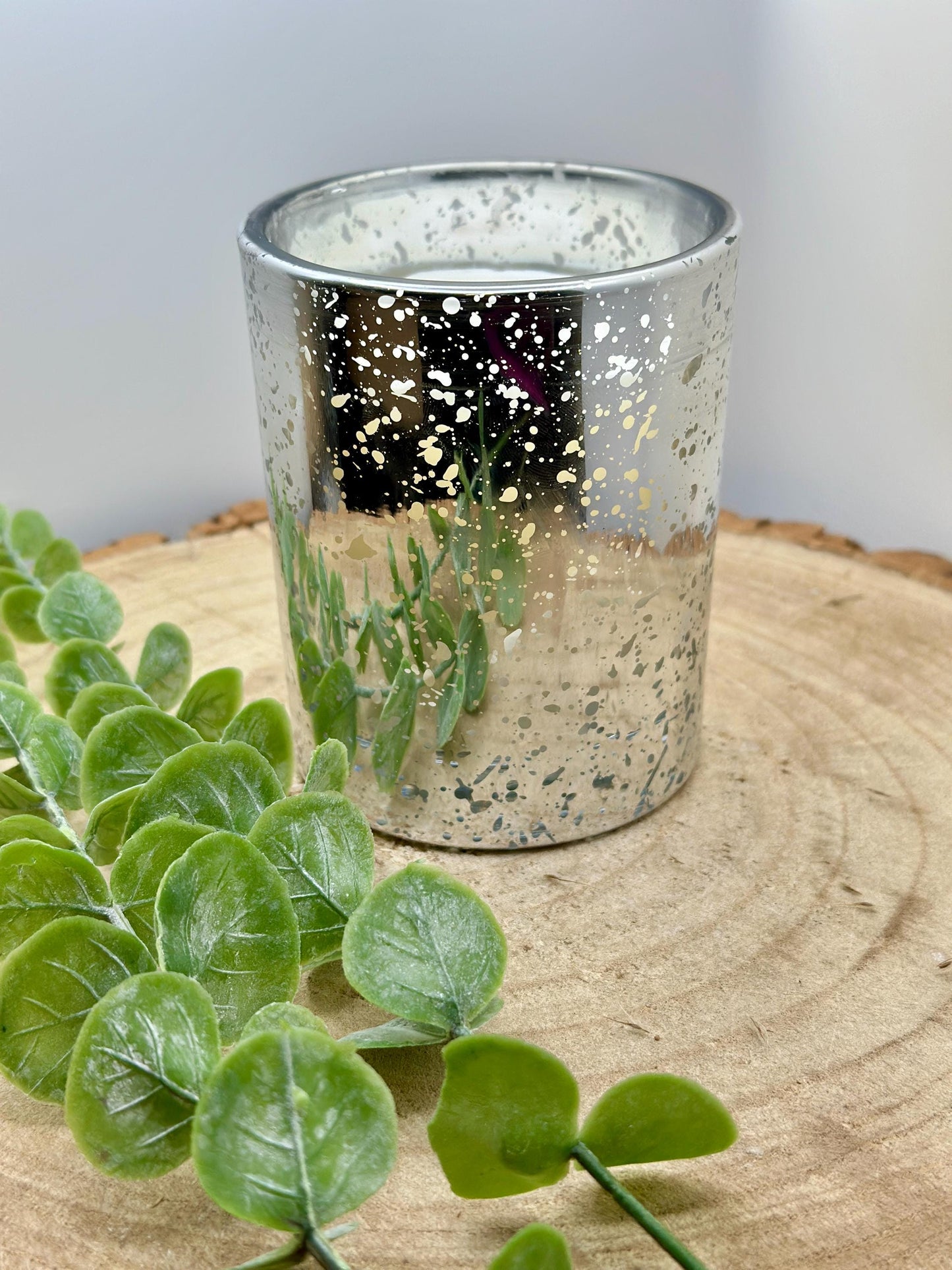 Elegant Silver Jar Candle, Perfect for Anniversary or Wedding Gifts, Scented Candles, Soy Wax Candles, Candle Gifts