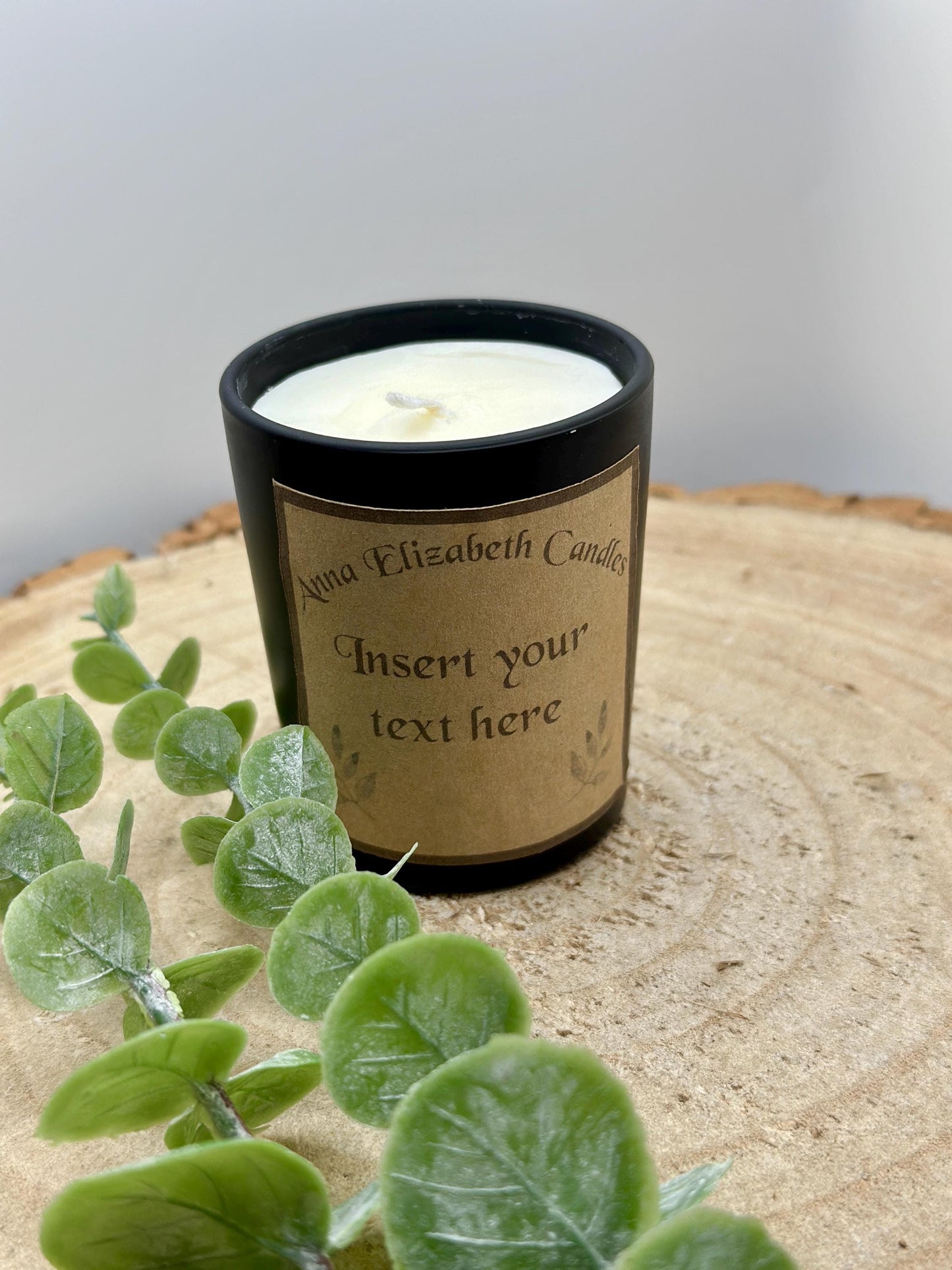 Personalised Candle Gifts, Insert your own text, Soy Wax Candles, Scented Candles