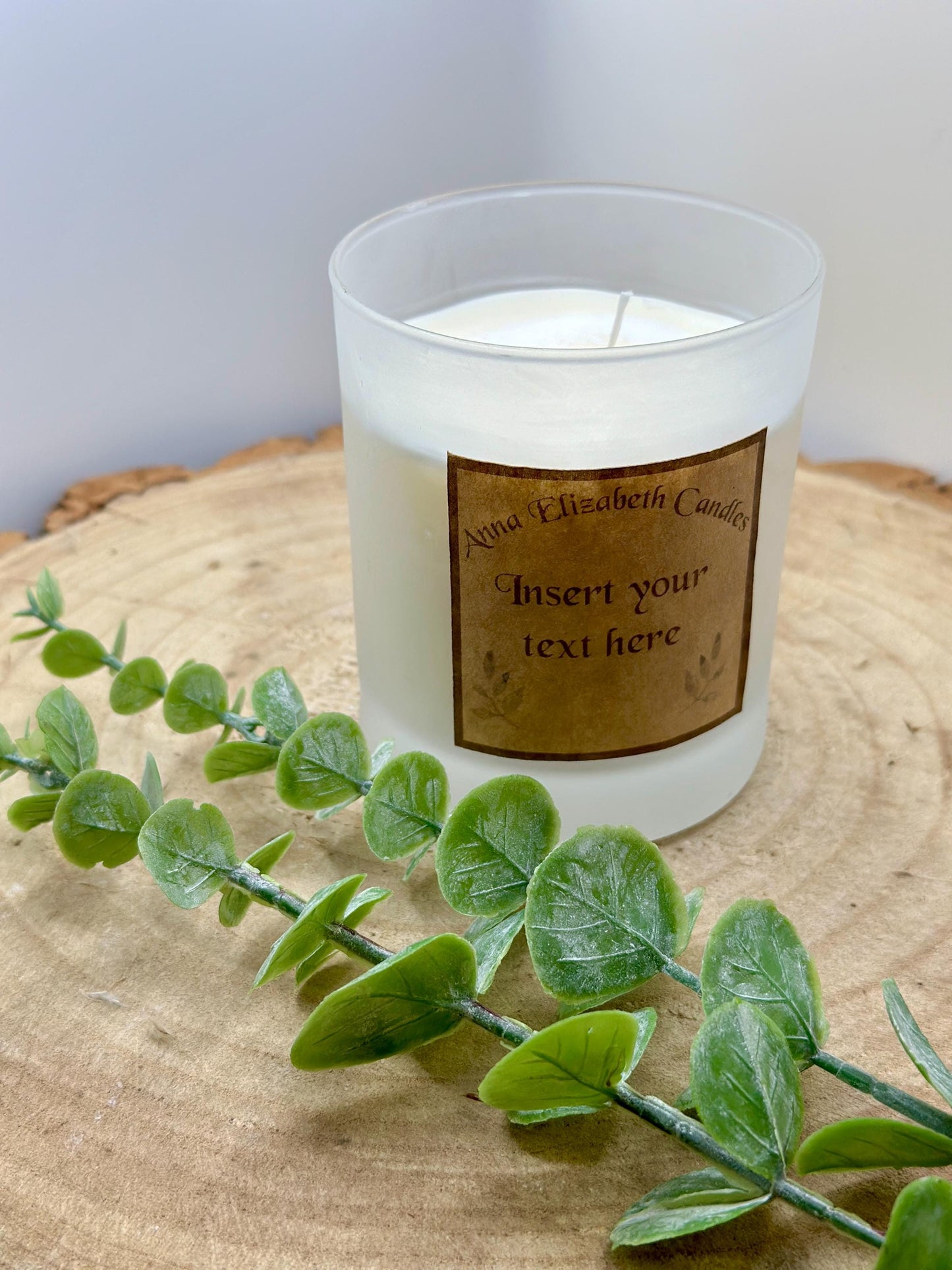 Personalised Candle Gifts, Insert your own text, Soy Wax Candles, Scented Candles