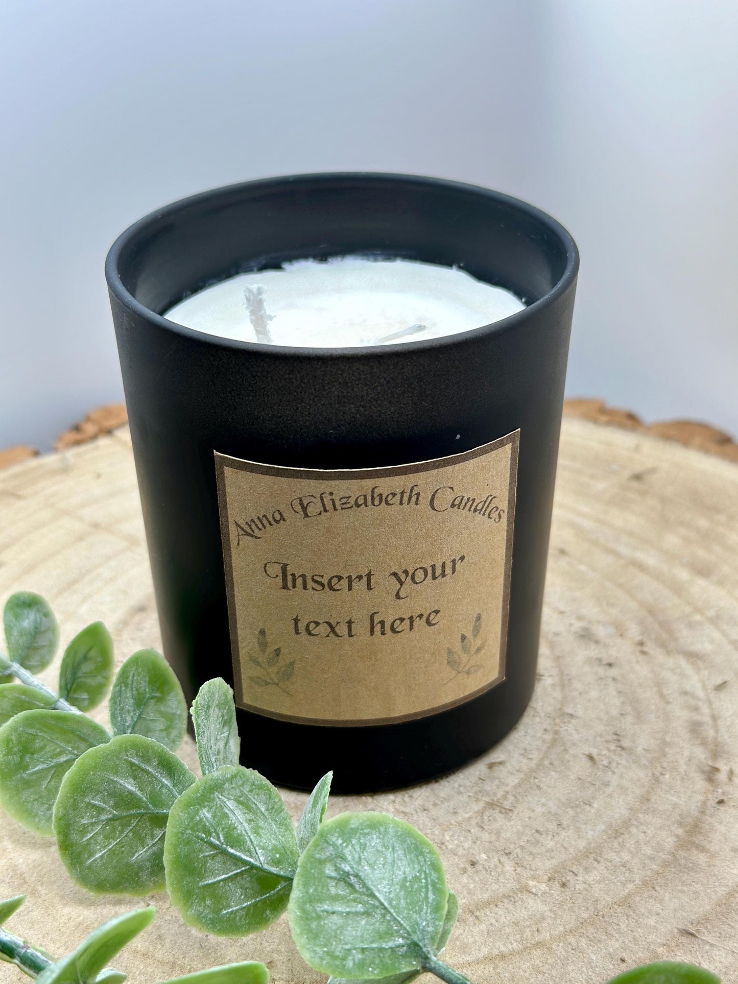 Personalised Candle Gifts, Insert your own text, Soy Wax Candles, Scented Candles