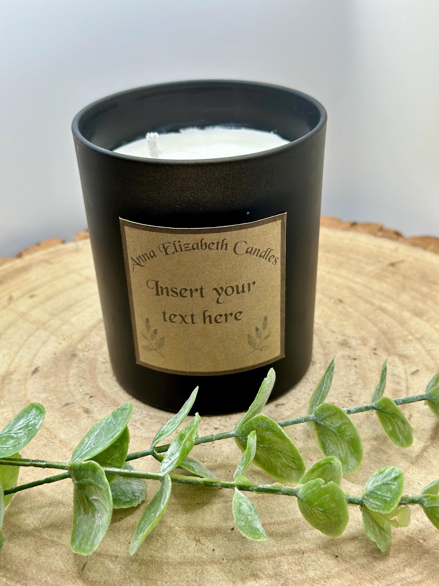 Personalised Candle Gifts, Insert your own text, Soy Wax Candles, Scented Candles