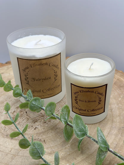Scented Candle Gift Set , Home Fragrance, Handmade in Wales, Frosted Candles, Personalised Gift, Birthday Gift, Gifts for her,