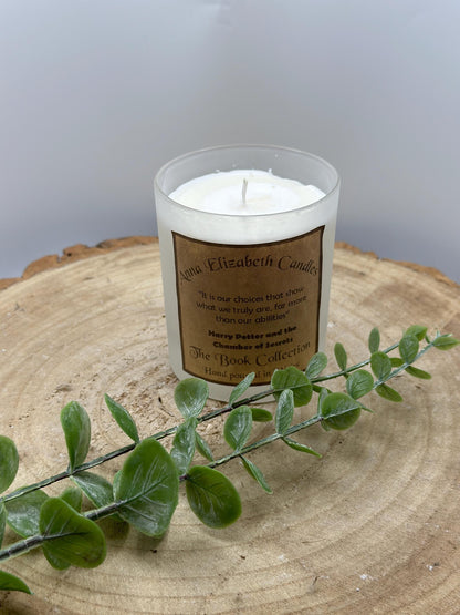 Harry Potter, Book Quote Candles, Candle Gifts, Gifts for book lovers, Handmade Candles, Soy Wax Candles, Hand poured in Wales,