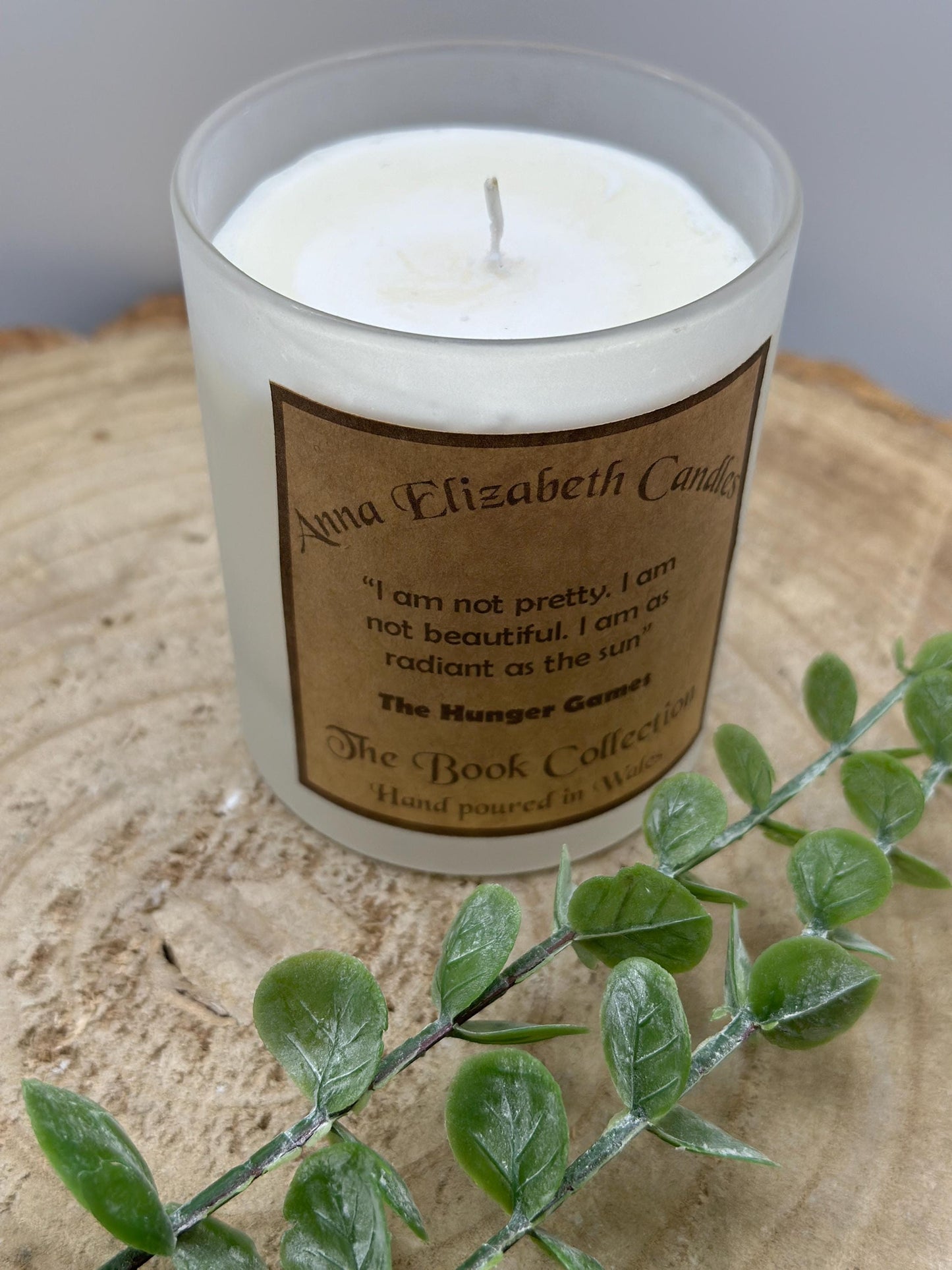 The Hunger Games, Book Quote Candles, Candle Gifts, Gifts for book lovers, Handmade Candles, Soy Wax Candles, Hand poured in Wales,