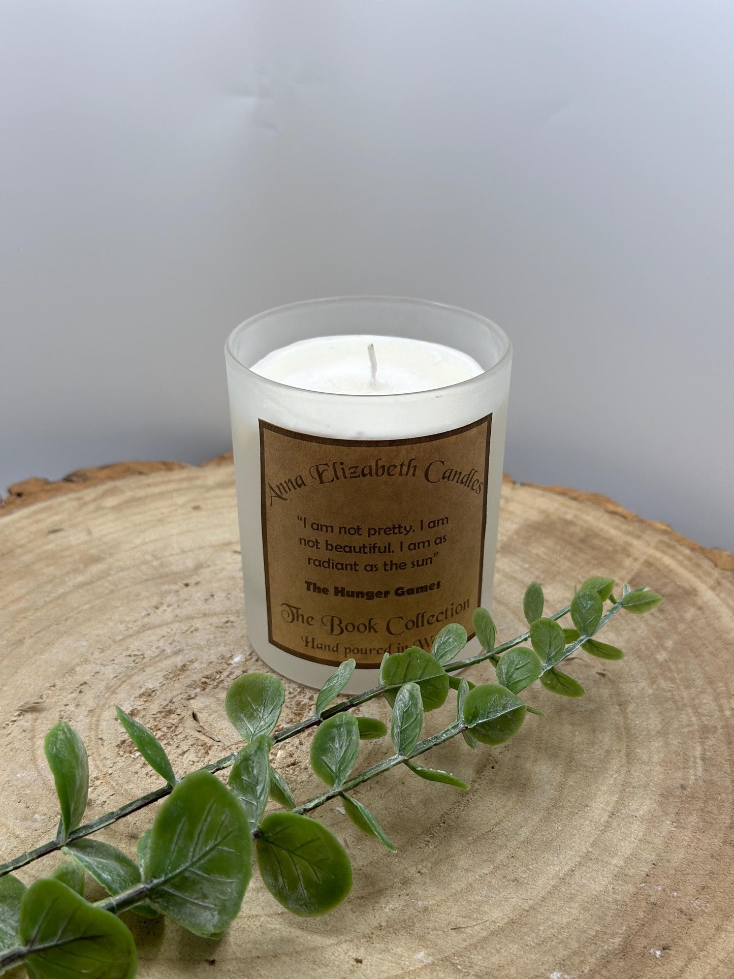 The Hunger Games, Book Quote Candles, Candle Gifts, Gifts for book lovers, Handmade Candles, Soy Wax Candles, Hand poured in Wales,