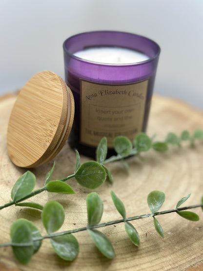 Musical themed candle, Musical Theatre Gifts, Gifts for Theatre Lovers, Themed Candles, Unique Candles
